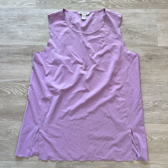 Athleta Zephyr Refined Tank Orchid Purple Women's-Size M - Picture 3 of 7